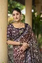 BAGRU PARI VOL👰🏻                 🧵 Fabric :- PURE Heavy MUL MUL Cotton  printed saree...