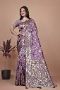 Fabric: Premium Banarasi SilkDesign: All-over Intricate Weaving with Elegant Pallu and Border (57)