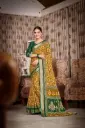 Premium Bandhani Printed Saree with Chatai Border 🌸  Royal Print. Everyday Elegance.   Fabric: 100% Pure Cotton