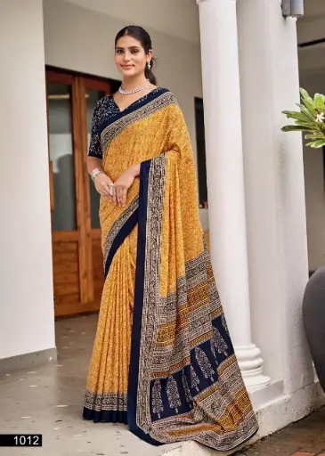 BAGRU PARI VOL                  🧵 Fabric :- PURE Heavy MUL MUL Cotton  printed saree...  (Saree cut 5.4 mtr / 0.8 mtr Blouse)